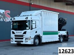 SCANIA P320 4x2 LL  Pritsche/HIAB XHiDOU 138 ES-3 LK
