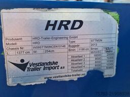 HRD STTM3N - Low loader - Extendable - SAF axle - S...