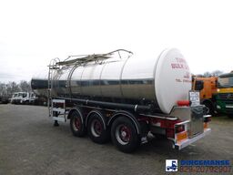 Crane Fruehauf Food tank inox 30 m3 / 1 comp