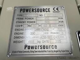 Cummins 6ZTAA13-G4 - 500 kVA Generator - DPX-19845