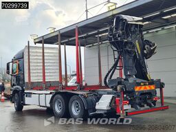 Mercedes Actros 3353 6X4 Palfinger Epsilon M12Z woodcran...