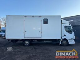 DAF FA LF45.150 4 paards, laadlift. Horsetruck NL t...