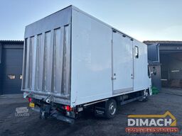 DAF FA LF45.150 4 paards, laadlift. Horsetruck NL t...