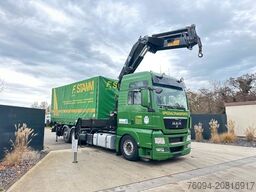 MAN TGS 26.480 Kran 25m, Wechselpritsche , Container