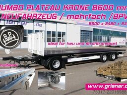 KRONE JUMBO ADP 27/ zLNT4 BS / MULTIL./8,6 m/BPW STROH