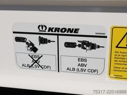 KRONE JUMBO ADP 27/ zLNT4 BS / MULTIL./8,6 m/BPW STROH