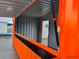 20 Fuß Imbisscontainer Barcontainer Eventcontainer KONTENER
