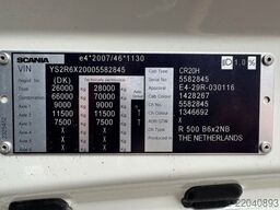 SCANIA R500 NGS CR20H 6x2 26 m3 Silo