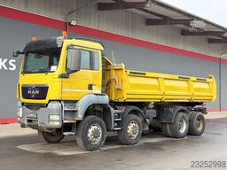 MAN TGS 35.480 8x6BB Meiller DSK Bordmatik 13m³