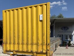 Krone Baustoff Wechselbrücke 7,45m Türen