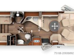 CARTHAGO chic e-line I 50 LE DA Modell 2025 / 5500 kg / D