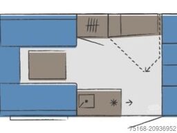HOBBY Beachy 420+ Modell 2026 / 1200 kg