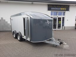 Cheval Liberté Debon C 800 440x206x206cm aerodynamischer Alukoffer Rampe Seitentür Pullman