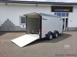 Cheval Liberté Debon C 800 440x206x206cm aerodynamischer Alukoffer Rampe Seitentür Pullman