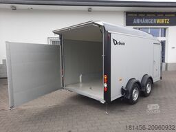 Cheval Liberté Debon C 800 440x206x206cm aerodynamischer Alukoffer Rampe Seitentür Pullman