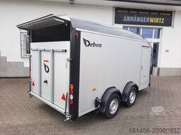 Cheval Liberté Debon C 800 440x206x206cm aerodynamischer Alukoffer Rampe Seitentür Pullman