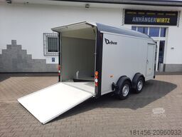 Cheval Liberté Debon C 800 440x206x206cm aerodynamischer Alukoffer Rampe Seitentür Pullman