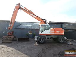 ATLAS 1704 triple giek - overslagkraan 4x4 - 4 stempe...