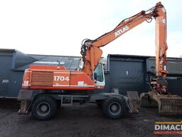 ATLAS 1704 triple giek - overslagkraan 4x4 - 4 stempe...