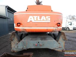 ATLAS 1704 triple giek - overslagkraan 4x4 - 4 stempe...