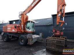 ATLAS 1704 triple giek - overslagkraan 4x4 - 4 stempe...