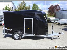 Rimorchio a cassetta Debon Cargo 1300.02 schwarz / Seitentür