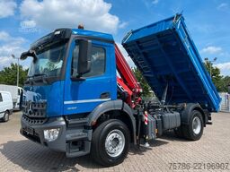MERCEDES-BENZ Arocs 1832/ Fassi F 120+Funk/ 2xAHK/ AC/ Org. KM