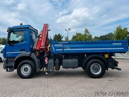 MERCEDES-BENZ Arocs 1832/ Fassi F 120+Funk/ 2xAHK/ AC/ Org. KM