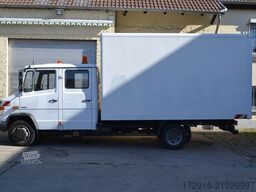 MERCEDES-BENZ Vario 816 Koffer Doppelkabine 1.Hand 105tkm Bl