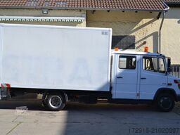 MERCEDES-BENZ Vario 816 Koffer Doppelkabine 1.Hand 105tkm Bl