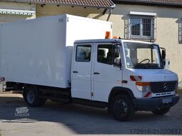 MERCEDES-BENZ Vario 816 Koffer Doppelkabine 1.Hand 105tkm Bl