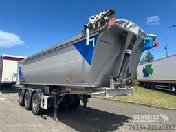  Semitrailer Tipper Steel half pipe body