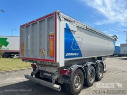  Semitrailer Tipper Steel half pipe body