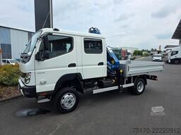 Fuso Mitsubishi Canter 6C18D DoKa 4x4 Kran Atlas 65.2