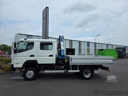 Fuso Mitsubishi Canter 6C18D DoKa 4x4 Kran Atlas 65.2
