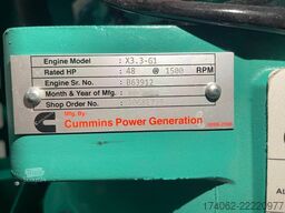 Cummins C38D5Q - 38 kVA Generator - DPX-18504-Q