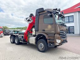 Mercedes-Benz Arocs 3351 LS 6x6 Arocs 3351 LS 6x6, Grounder, MirrorCam, Navi, Krankabine, Kran Epsilon S260Z96