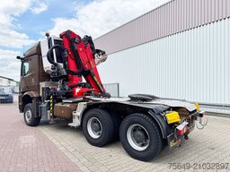 Mercedes-Benz Arocs 3351 LS 6x6 Arocs 3351 LS 6x6, Grounder, MirrorCam, Navi, Krankabine, Kran Epsilon S260Z96