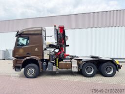 Mercedes-Benz Arocs 3351 LS 6x6 Arocs 3351 LS 6x6, Grounder, MirrorCam, Navi, Krankabine, Kran Epsilon S260Z96
