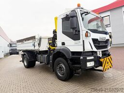 Iveco-Magirus Trakker AD190T36 4x2 Trakker AD190T36 4x2, Kran, Winterdienstausstattung, Hyva HB60X-E2, Funk