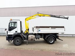 Iveco-Magirus Trakker AD190T36 4x2 Trakker AD190T36 4x2, Kran, Winterdienstausstattung, Hyva HB60X-E2, Funk