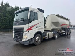 Volvo FH 460 T4x2 SILO-Zug komplett