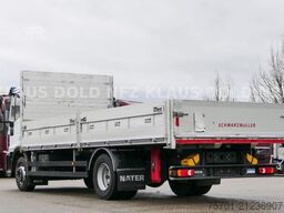IVECO 140E18 Eurocargo Pritsche Alu-Bordwände Euro 5