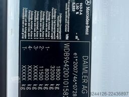 MERCEDES-BENZ Arocs 1835K/Meiller+Kran-PalfingerPK12501-SLD5+6