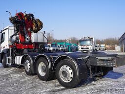 Mercedes-Benz Antos 3240 8×2 / Typhoon L170Z3 crane