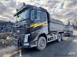Volvo FH540 6x4 winter service equipped tipper truck