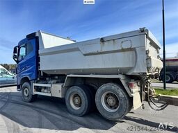Volvo FH750 6x4 tipper truck with Maur tri-axle trailer