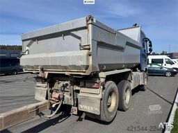 Volvo FH750 6x4 tipper truck with Maur tri-axle trailer