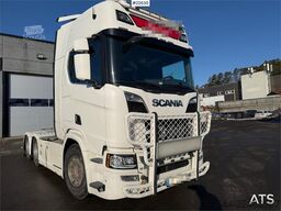Scania R580 6x4 tractor unit w/ hydraulics
