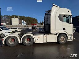 Scania R580 6x4 tractor unit w/ hydraulics